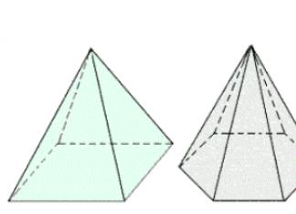 Что может быть в форме пирамиды